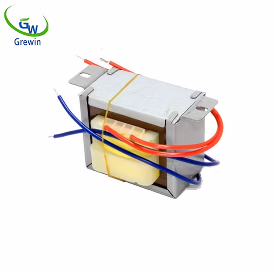 220V 24V 1.5va 8va Tipo de plomo de baja frecuencia Transformador Ei
